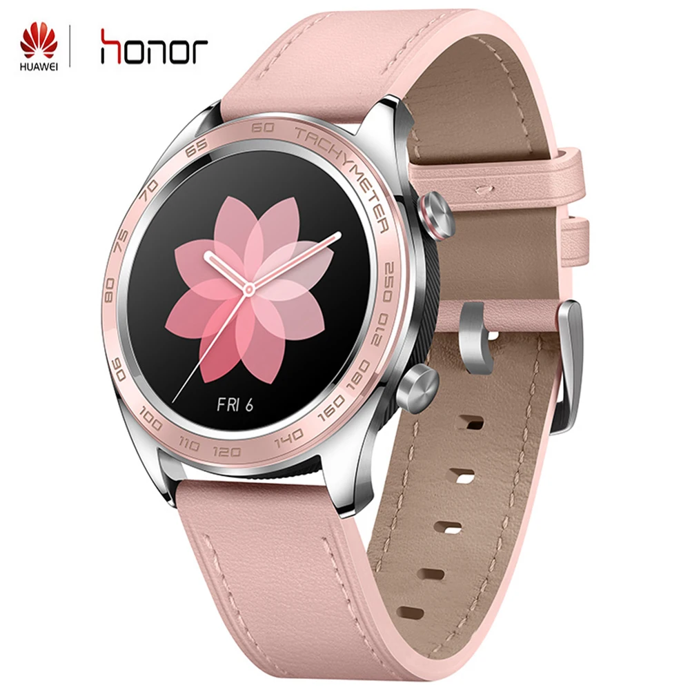 

Huawei Honor Dream Smart Watch GPS 1.2inch AMOLED Color Screen 390*390 PPI 326 Bluetooth 4.2 Heart Rate Sleep Monitor Smartwatch