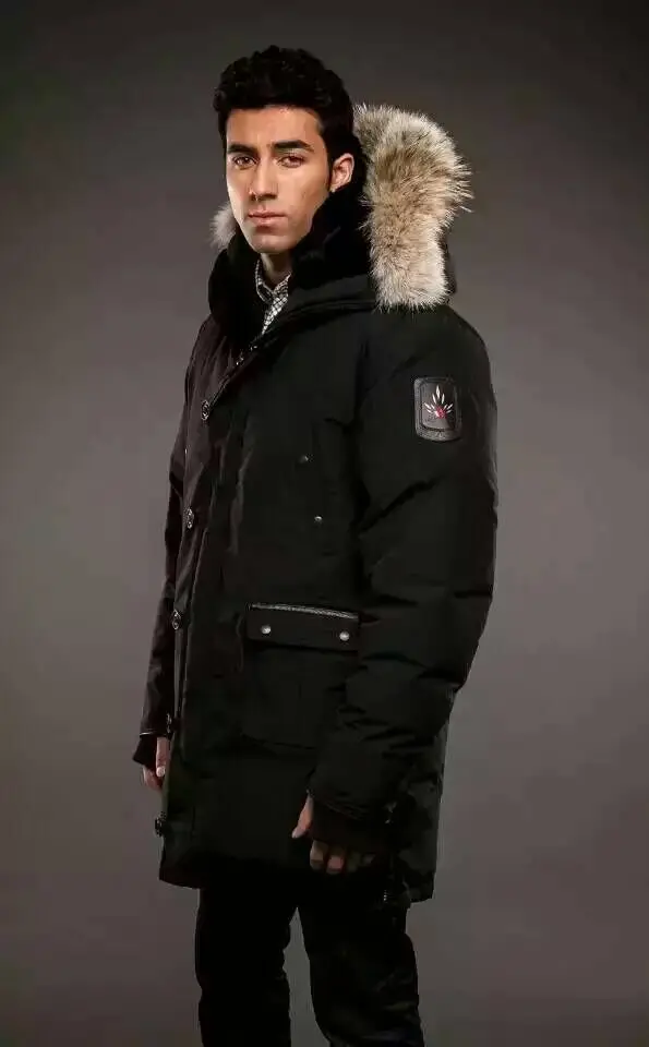 Ártico bahía abajo Parka Canada venta hombre de down Parka nieve del  invierno abajo cubren|coat sleeve|coat buttons for salecoat bath -  AliExpress