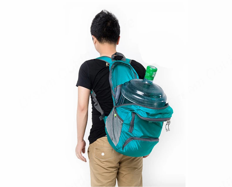 Легкий складной водонепроницаемый нейлоновый женский мужской рюкзак 20л для путешествий, спорта на открытом воздухе, кемпинга, походов, сумка, рюкзак