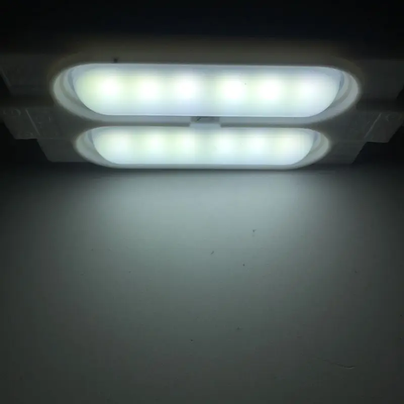 20 шт DC12V COB светодиодный ные модули 7020 рекламные светящиеся символы для фоновой