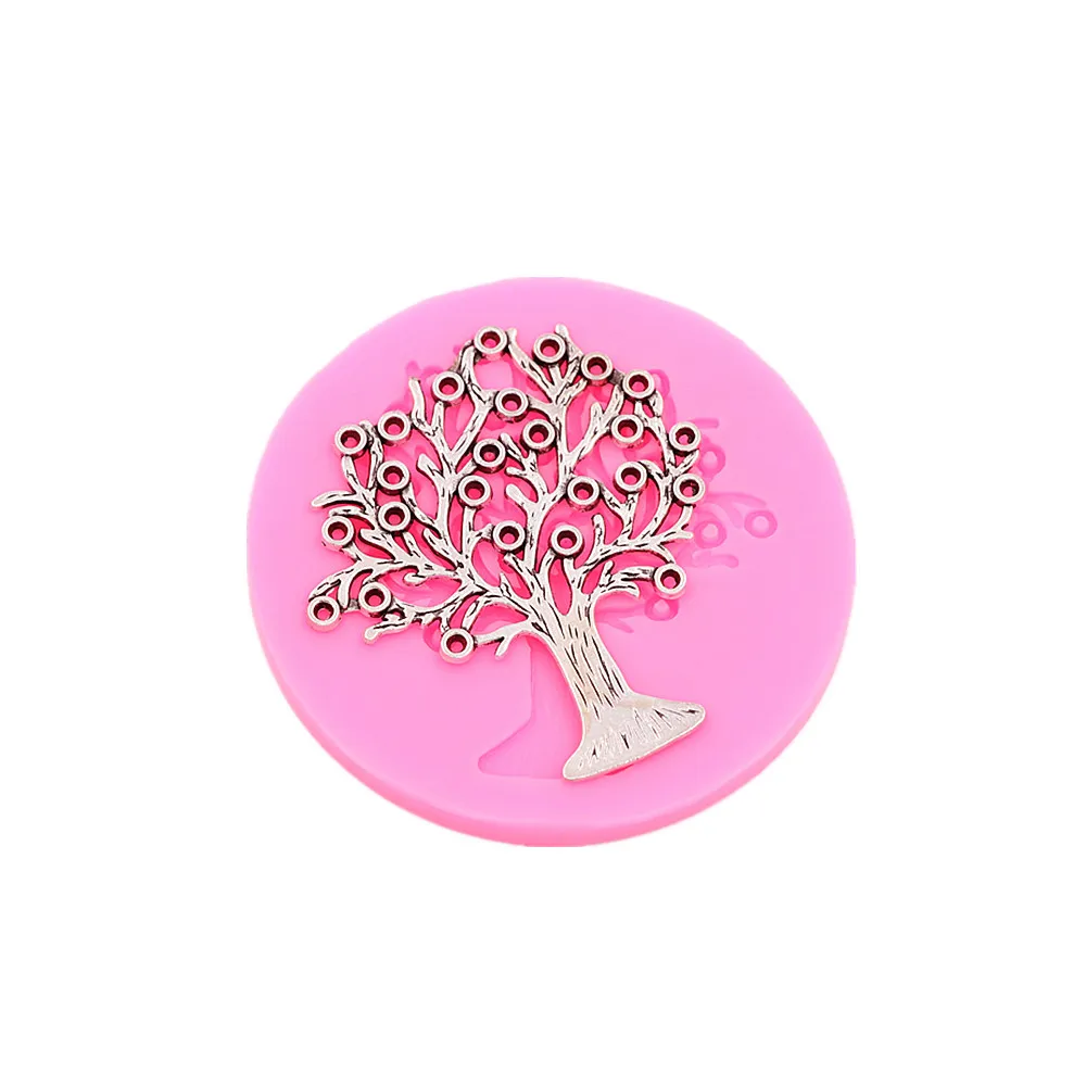 

Trees Frozen Cakes Silicone Molds Handmade Chocolate Crafts Molds Cakes Desserts Decorative Molds DIY Bakery Baking Tools new