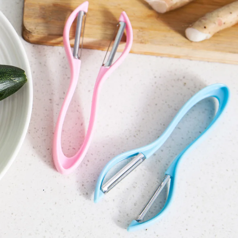 Hot Sale Home Double Side Cutter Peelers Paring Stainless Steel Fruit Kitchen Tool Shred Graters TY