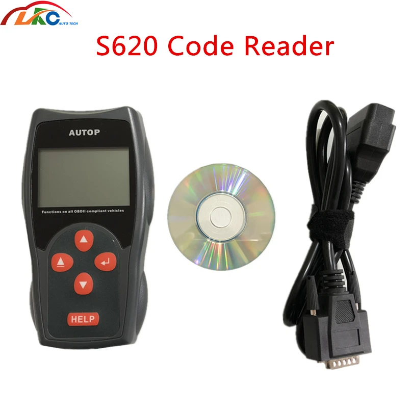 Новое поступление S620 OBDII EOBD код читателя EOBD OBD2 S620 товара автоматический диагностический сканер работает со всеми 1996