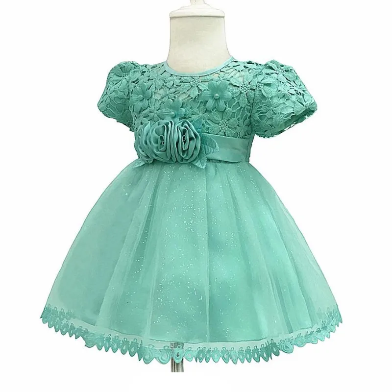 Платье для новорожденных; платье для маленьких девочек 6-24 месяцев; платье принцессы для малышей; цвет розовый, зеленый, белый