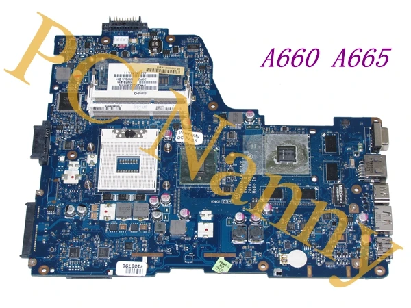 None 3D ! For Toshiba Satellite A660 a665 a665-s6070 Laptop Intel Motherboard K000104390 NWQAA LA-6062P hm55 tested