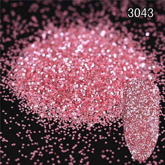 Pattern 3043 1 коробка 10 мл розовый блеск для ногтей порошок блестки 1 мм 2 мм 3 мм блестка Маникюр украшения для ногтей - Цвет: Pattern 3043