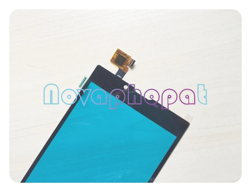 Novaphopat белый дигитайзер экран для Archos 55 Платиновый сенсорный экран панель дигитайзер стекло сенсор Замена+ отслеживание