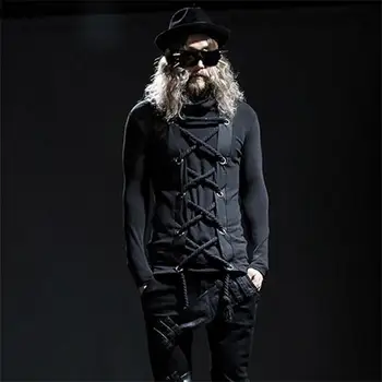 

The new high-end atmospheric rock costumes singer clothing personality characteristics tether clothes