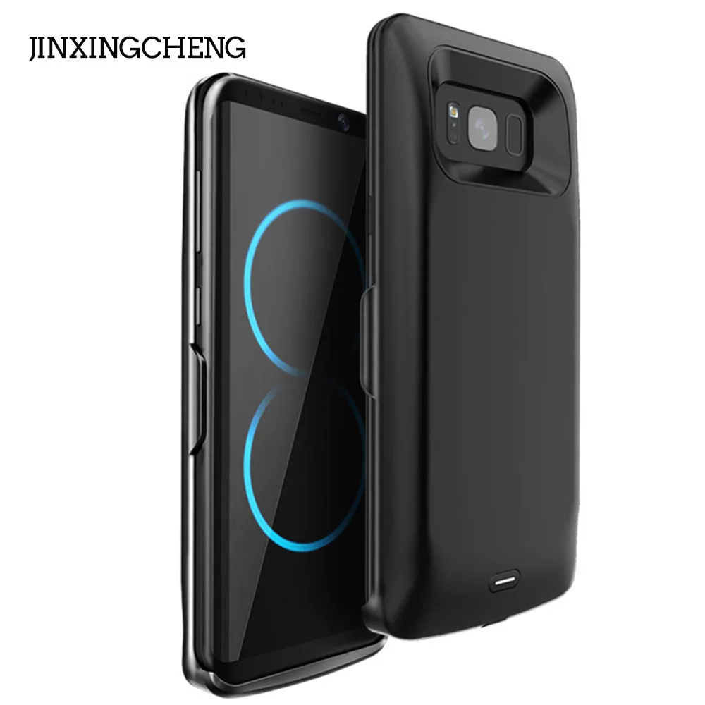 

JINXINGCHENG Three Colors Charger Battery Case for Samsung Galaxy S8 5000mah Back Clip Fast Charger for Samsung S8 5000mah Cover