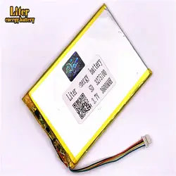 1,0 мм 5pin разъем 3275100 3075100 3600 mah 3,7 V аккумуляторная батарея lipo Солнечная зарядка для литиевого аккумулятора литиевая батарея планшетный ПК