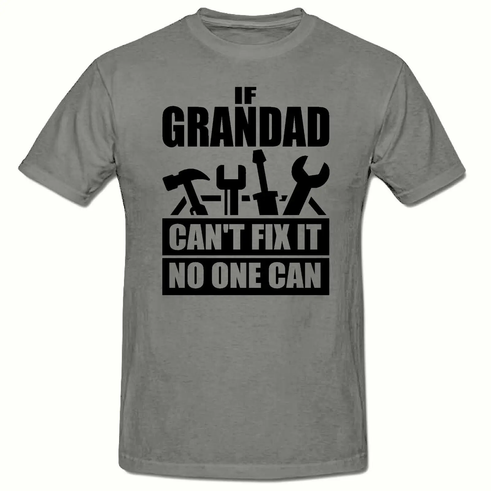 Если GRANDAD не может это зафиксировать, не может быть футболка, забавная Новинка Мужская футболка, SM-2XL