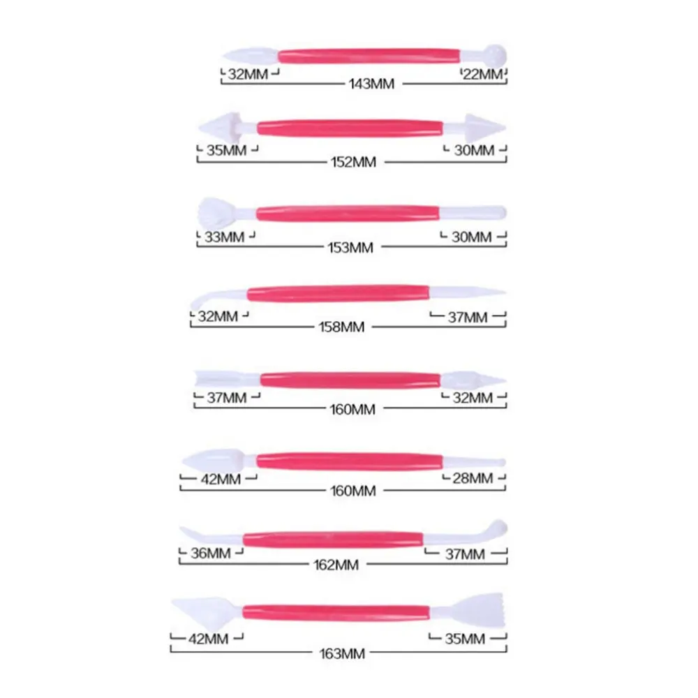8 шт./компл. двухконфорочная вафельница для выпечки тортов с помадной начинкой декоративная форма "Цветок из сахара, Моделирование инструментов Кухня аксессуары полимерная глина инструменты