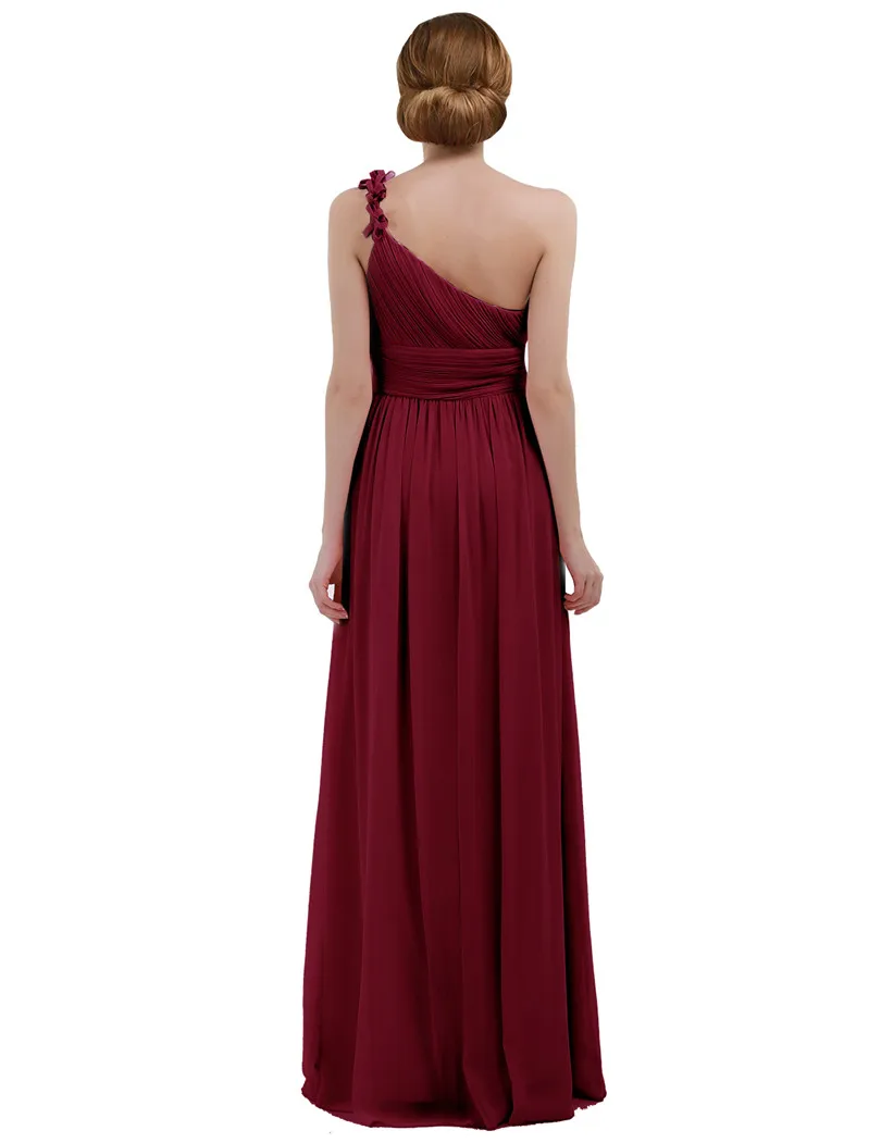 2018 бордовое шифоновое длинное торжественное платье макси Vestidos De Festa принцессы