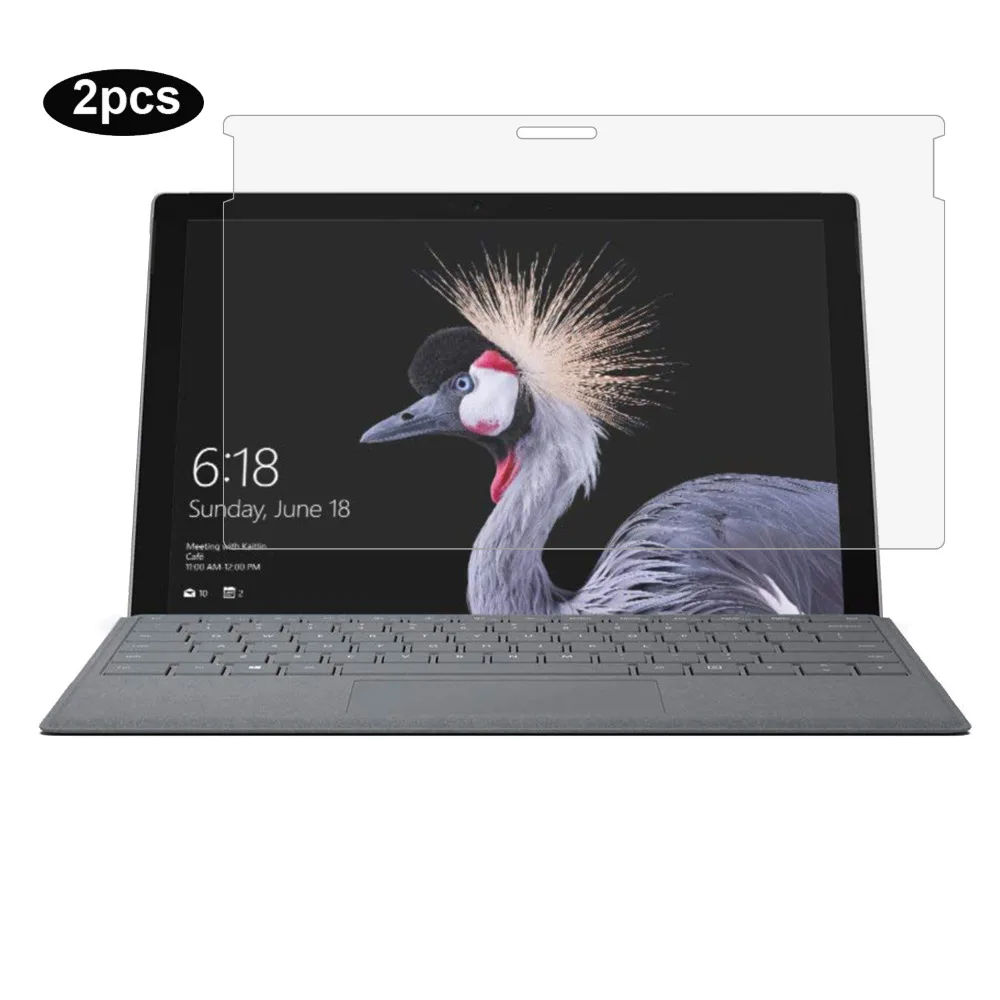 Transparent Laptop Screen Protector, HD Crystal Clear LCD Guard Film for 2017 New Surface Pro
