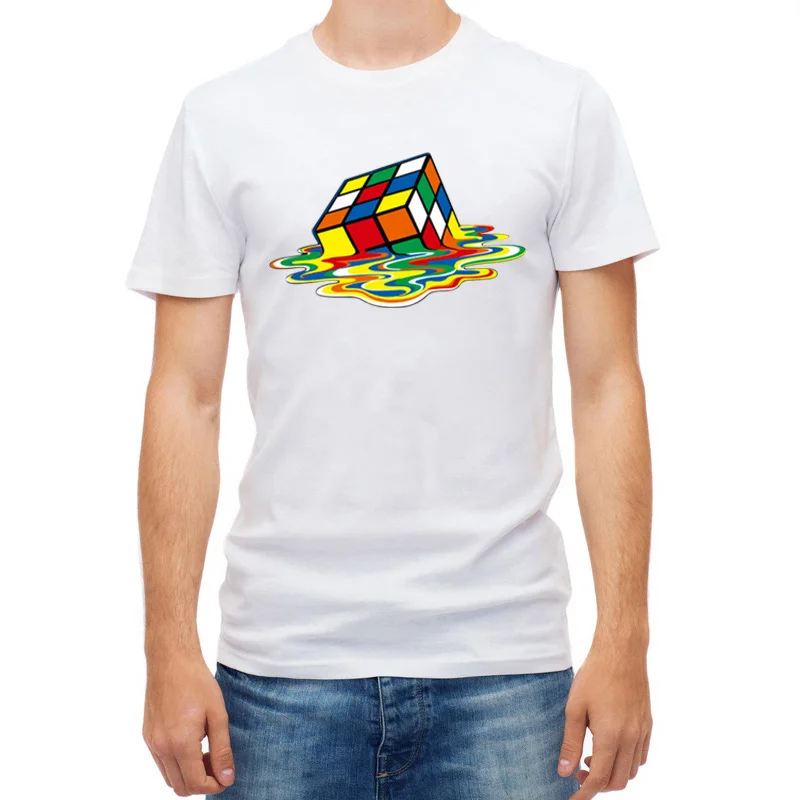 New Design The Big Bang theory T Shirt Men Magic Square Shirts Short sleeve Sheldon Cooper T-shirt teenagers | Мужская одежда