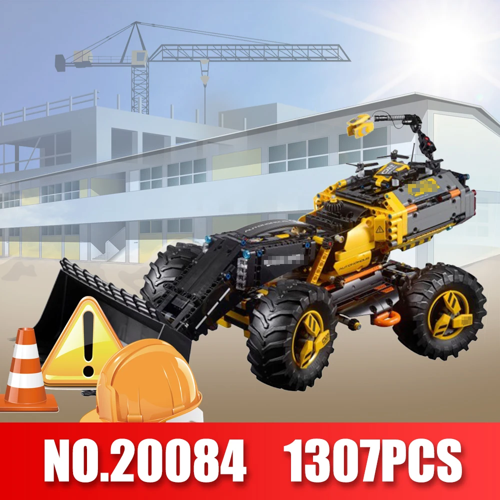 

Lepin 20084 Technic Car Model The Legoingly 42081 Concept Wheel Loader ZEUX Set Buidling Blocks Bricks Kids Toy Christmas Gift