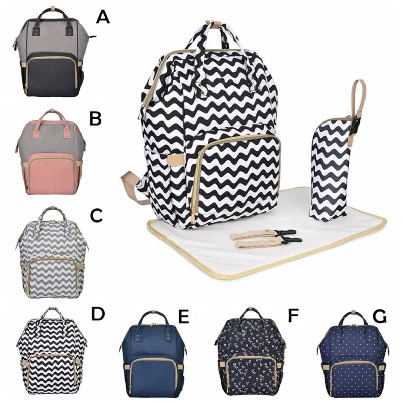 

Four-Piece Set Shoulder Mummy Bag Multi-Function Capacity Maternal Child Package Pregnant Women Expectant Package Maternal