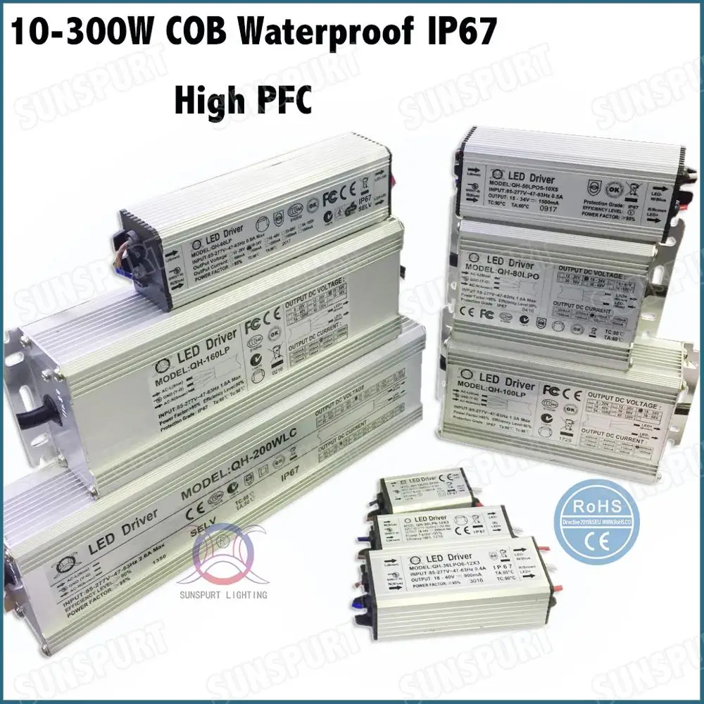 10-300W COB IP