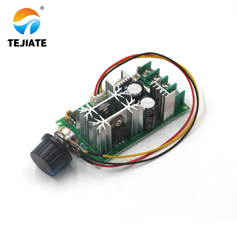 

DC motor PWM governor 12V24V36V48V Motor Speed Control Switch Controller Module Volt Regulator Dimmer 3KHz Frequency Plastic