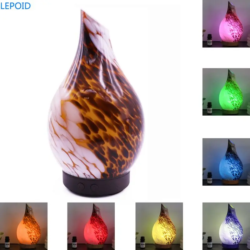 

Lepoid Mini Humidifier Portable Diffusor Car Aroma Diffuser USB Mist Maker for Home 100ml