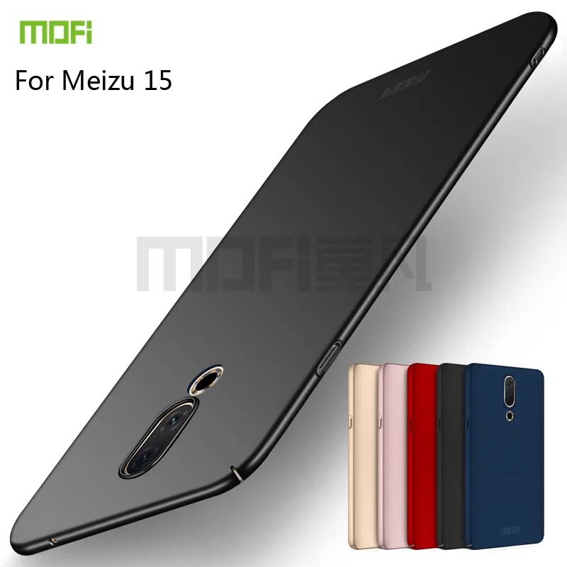 MOFi для Meizu 15 чехол Чехол для ПК Жесткий Роскошный защитный чехол для Meizu 15 Fundas чехол для телефона