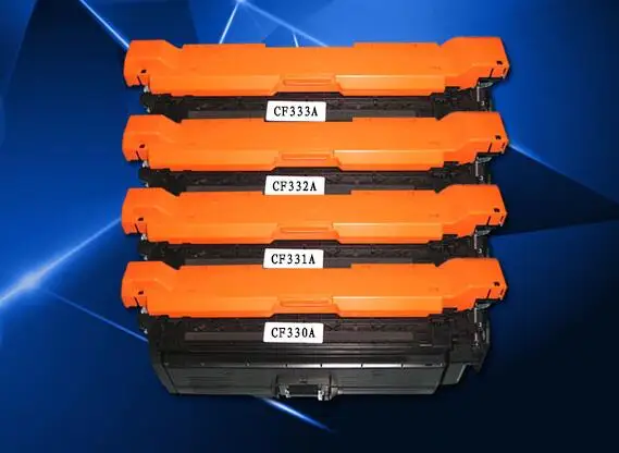 4pc/set new Compatible 654X CF330X CF331A CF332A CF333A toner Cartridge for HP Color LaserJet MFP M680 flow M680z Printers | Компьютеры и