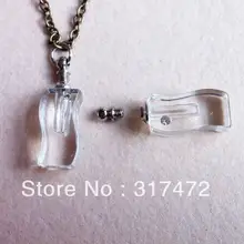 300 шт./лот Стекло флакон кулон на имя Райс Подвеска DIY желание кулон винт Кепки(много цвет можно выбрать