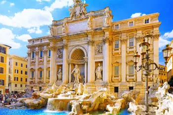 

Home decoration European classical architecture #16 Silk Fabric Poster Print 553FJ