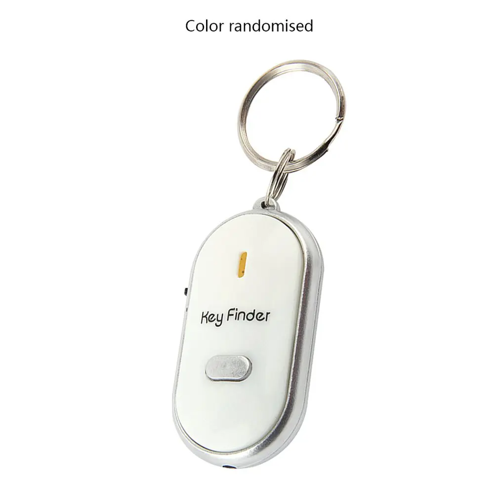 

Mini Anti-lost Whistle Key Finder Flashing Beeping Remote Kids Key Bag Wallet Locators Child Alarm Reminder Drop Shipping