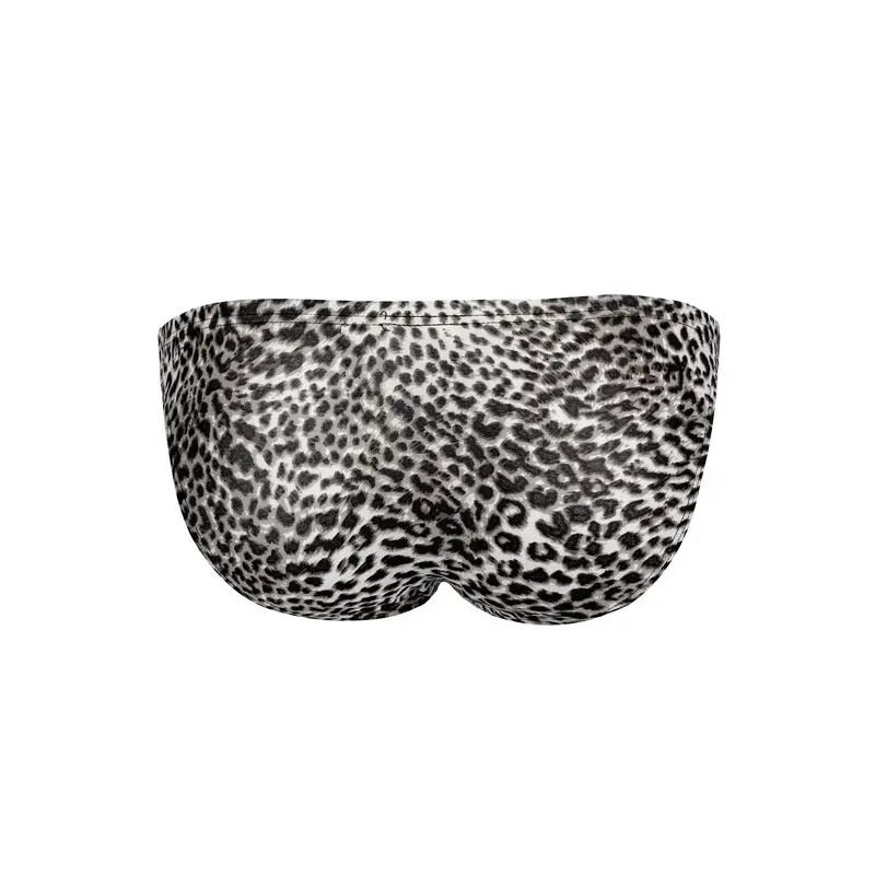 white briefs 2019 Sexy Low Rise Men's Briefs Soft Leopard Printed Underwear Men's Hot Hips Underpants Up Jockstrap Sexy Undies Men Cueca best underwear for men