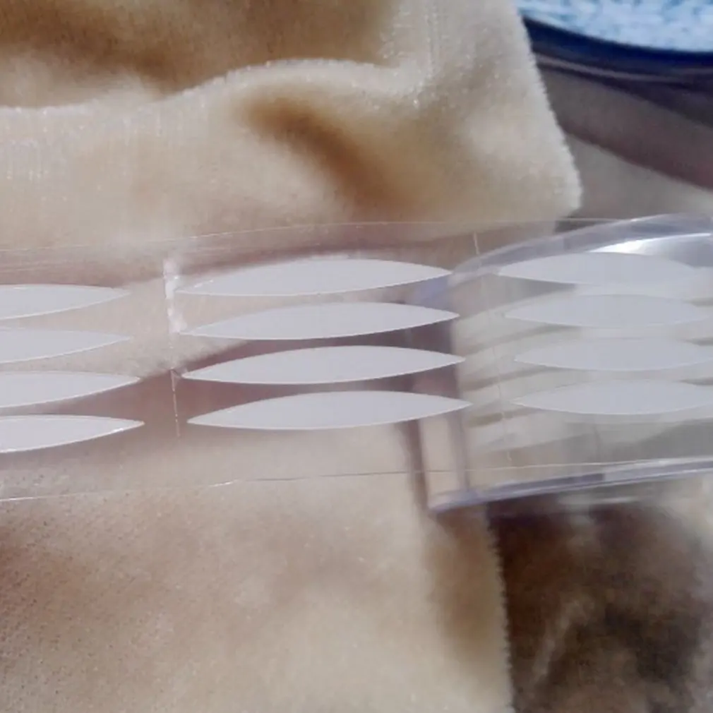 220 пар/лот оливки как внутри тени для век Невидимый лента для век