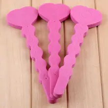 6 шт./партия, полоса в рулоне, инструмент для укладки волос, губка, прокладка, ролики для волос, макияж, плойка, инструменты для моделирования красоты, аксессуары