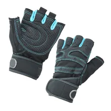 Кроссфит фитнес спортивные перчатки без пальцев велосипедные перчатки половина пальца Powerlifting тренажерный зал перчатки дышащие гантели грузоподъемное оборудование