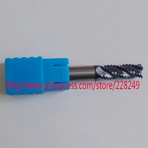 

1pc D4*11*D4*50 HRC60 4 Flutes Tungsten Solide Carbide Roughing End Mills For CNC Milling Tools