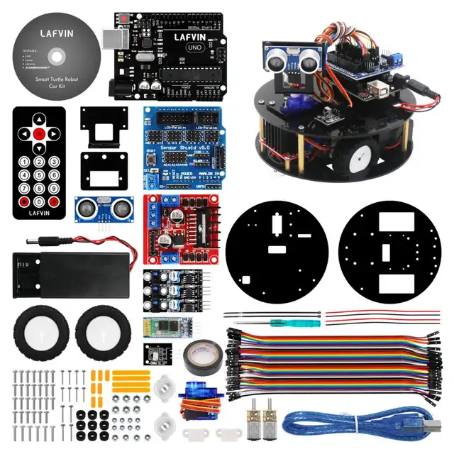 assembly kit tutorial Robot car assembly kit with tutorial for arduino – tekykids.