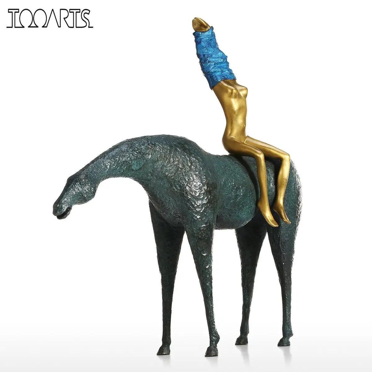 Goedkoop Tooarts Bronzen Beelden amp; Sculpturen Abstracte Beeldhouwkunst Woondecoratie Kamer Salontafel TV Kast Bureau Decoratie