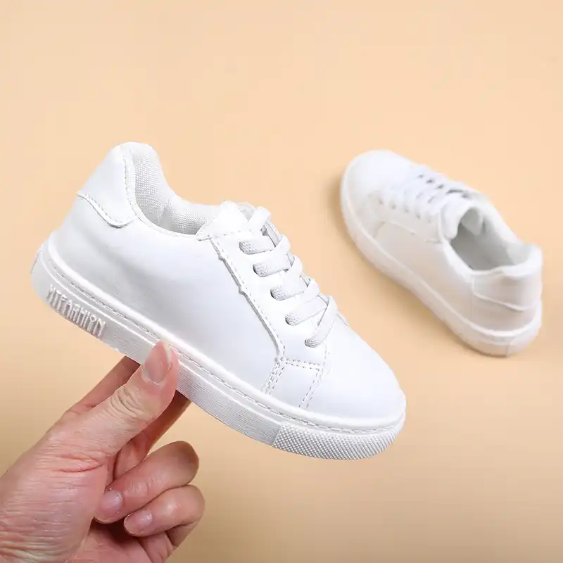 Boys white gym shoes Clearance