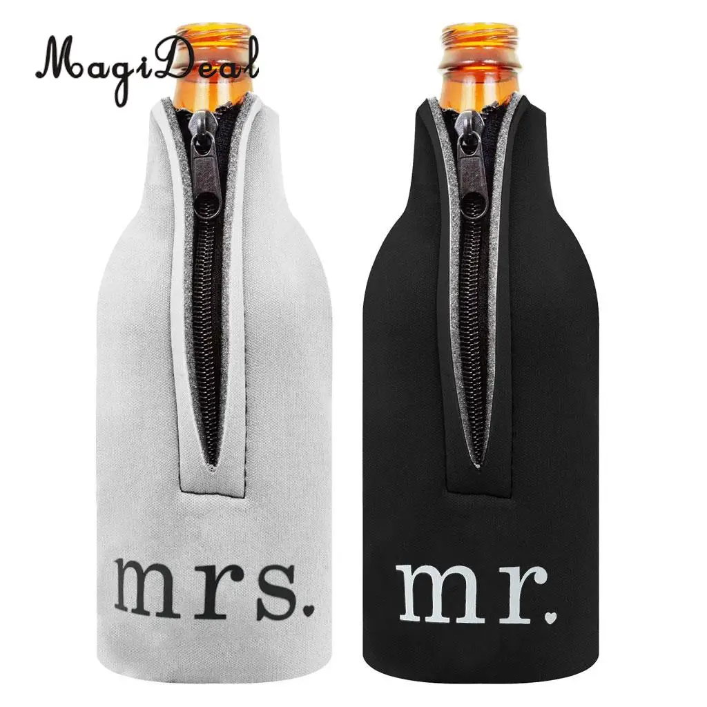 Winter Wedding Bottle Hugger Winter Wedding Favors Beer Bottle Holders Bottle Coolers Bottle Sleeves To Have To Hold Keep Your Beer Cold 1D