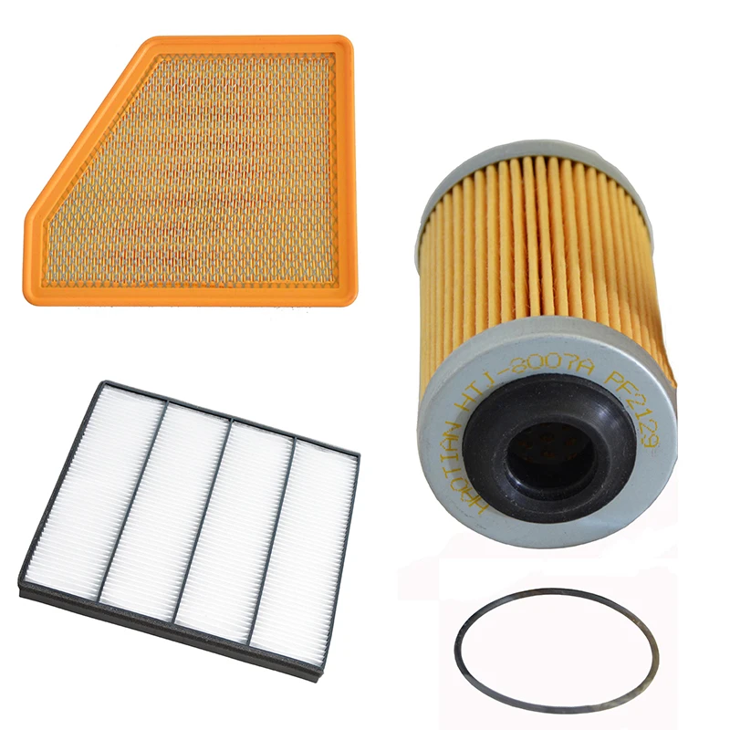 

Auto Engine Air Filter Cabin Filter Oil Filter for Chevrolet Camaro 3.6L 2009- 92796275 92234714 25177917