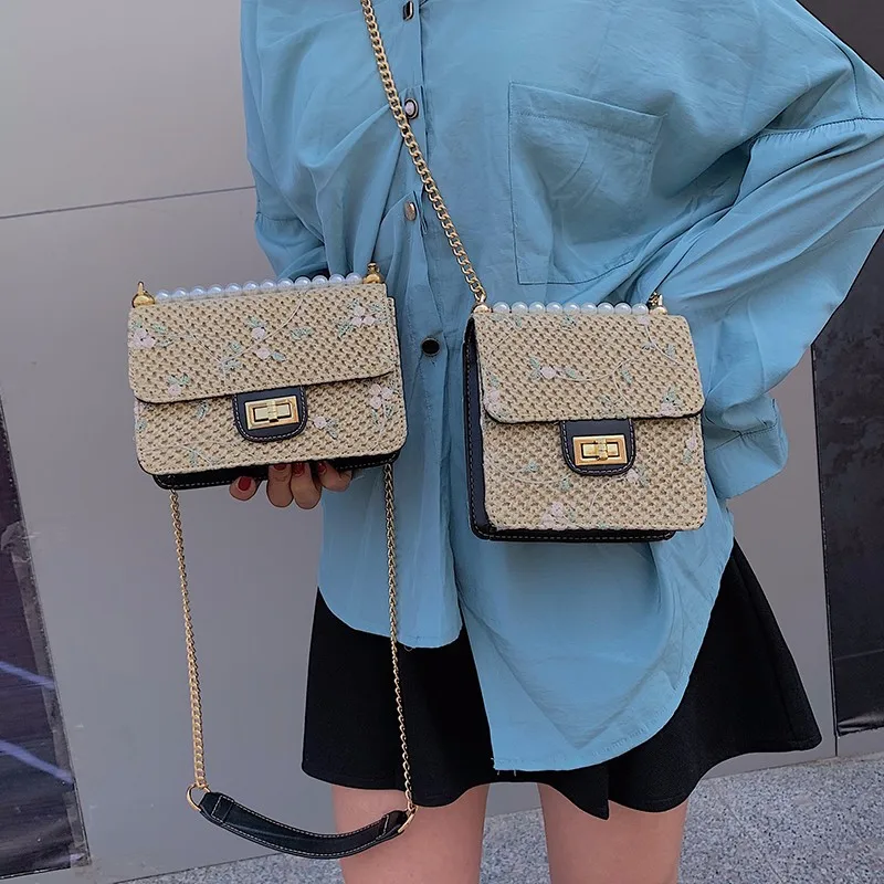 

Luxury Handbags Women Bags Designer 2019 Fashion Embroidered Shoulder Bag Evening Gift bag Ladies Messenger Bag Bolsa Feminina