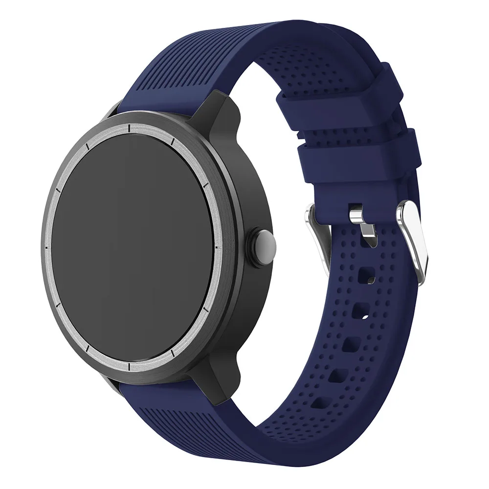 Цветной мягкий силиконовый сменный ремешок для Garmin vivoactive3 vivomove HR, умный Браслет для Garmin Vivoactive 3, ремешок на запястье