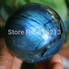 Ddh001034 60 мм Синий и Золотой/Розовый Вспышки ЛАБРАДОРИТ Кристалл Сфера Шар