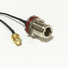 Модем коаксиальный кабель SMA женский Джек гайка переключатель N женский разъем Гайка разъем RG174 кабель косичку 20 см " адаптер РФ джемпер