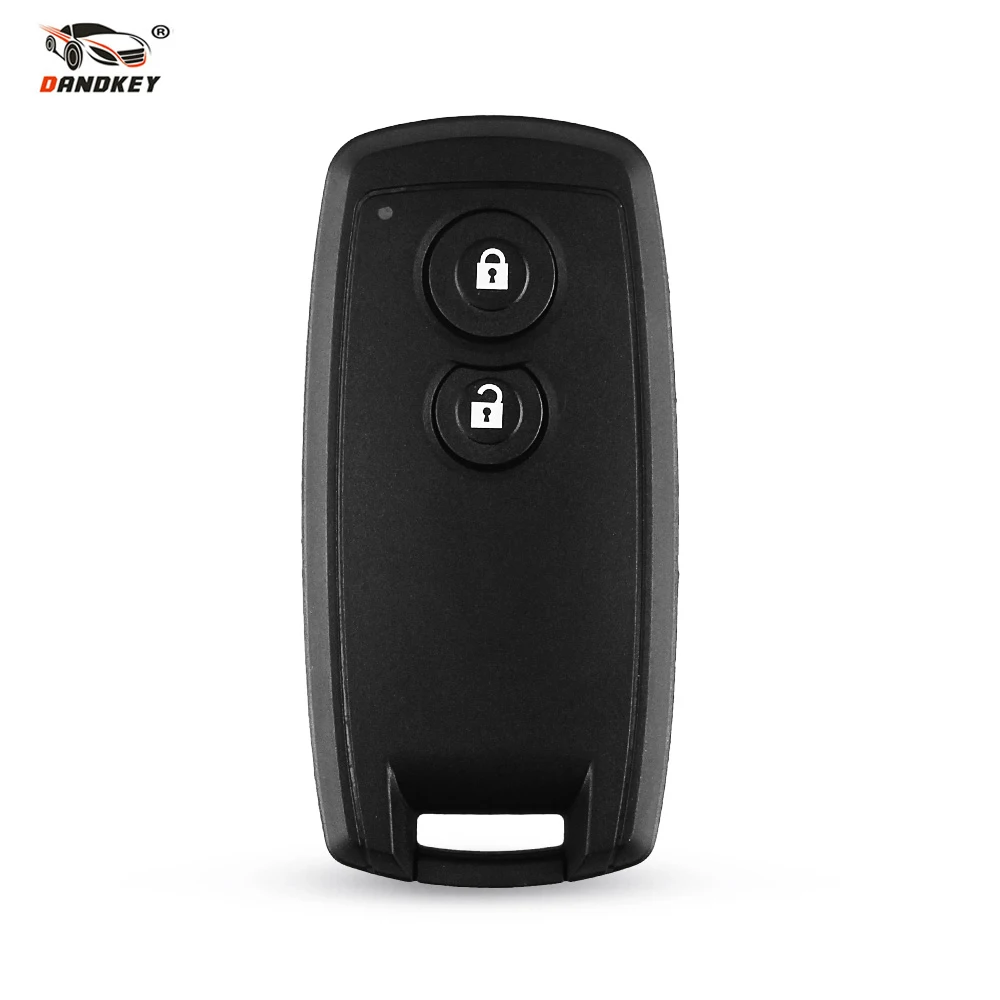 Dandkey 2 кнопки Smart Remote Key Shell для Suzuki SX4 XL-7 Grand Vitara Swift 2006-2012 Fob ЗАМЕНА чехол