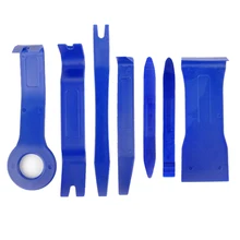 7 шт. набор инструментов для удаления автомагнитолы, автоматический дверной зажим, панель, инструмент для удаления, инструмент для салона автомобиля, радио, аудио установщик