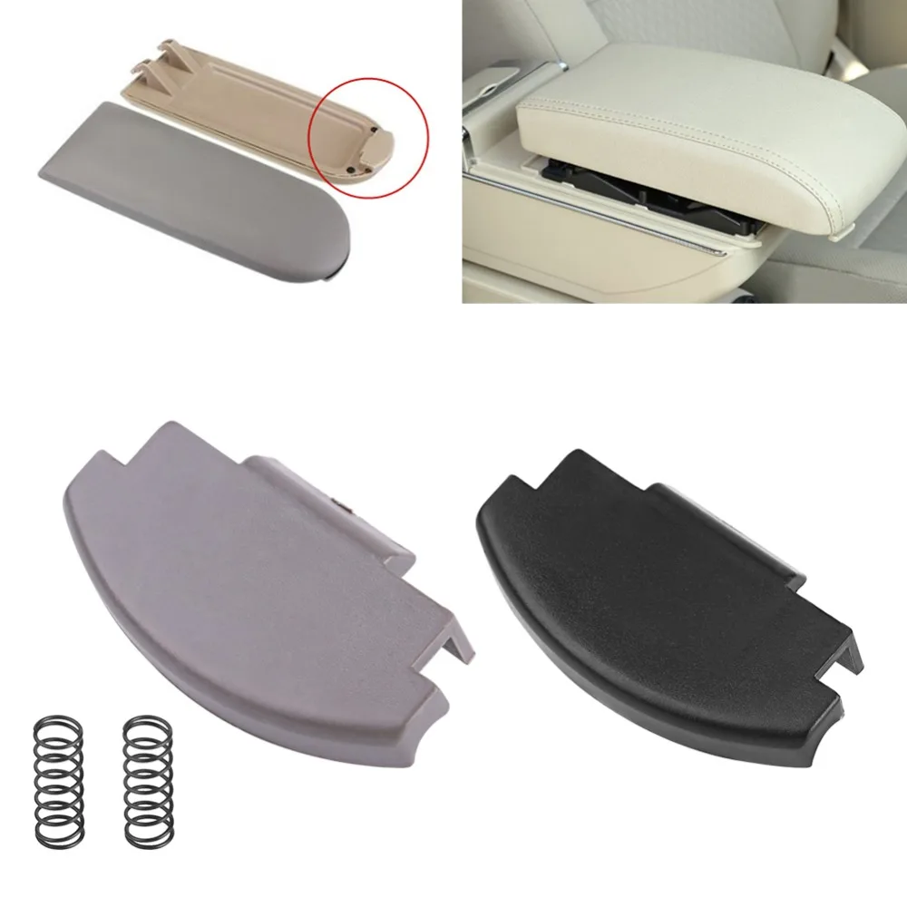 

Car Auto Armrest Console Cover Center Storage Armrest Console Cover Latch Button for VW 99-05 JETTA GOLF MK4 JETTA B5