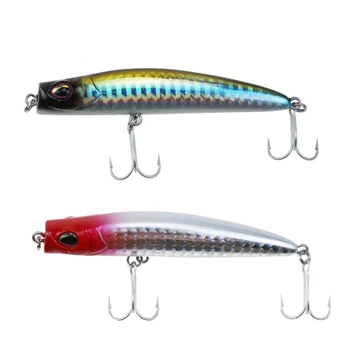 

Runature 2pcs/pcs Pencil Lure Fishing Bait Artificial Lure Hard Bait 80mm/16g Bass Fishing Tackle Pencil Sinking Fishing Bait