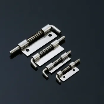 

JD 5pcs 304 Stainless Steel Hinge Spring Latch Left And Right Detachable Latch Hinge Power Distribution Box Hinge