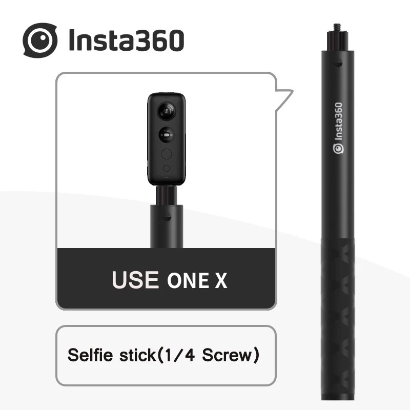 Insta 360 One X 1/4 винтовой порт селфи палка ручной монопод Телескопический столб для 360 VR Insta360 одна спортивная камера