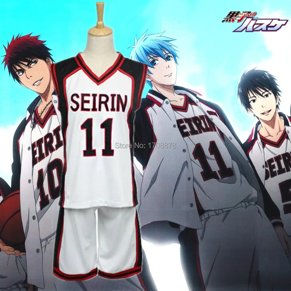 6styles Kuroko No Basuke Seirin Basket Ball Uniforms Cosplay Costume Number 4 7 10 11 16 Full Set Kuroko Tetsuya Sportswear Cosplay Costume Kuroko No Basukecostume Cosplay Aliexpress